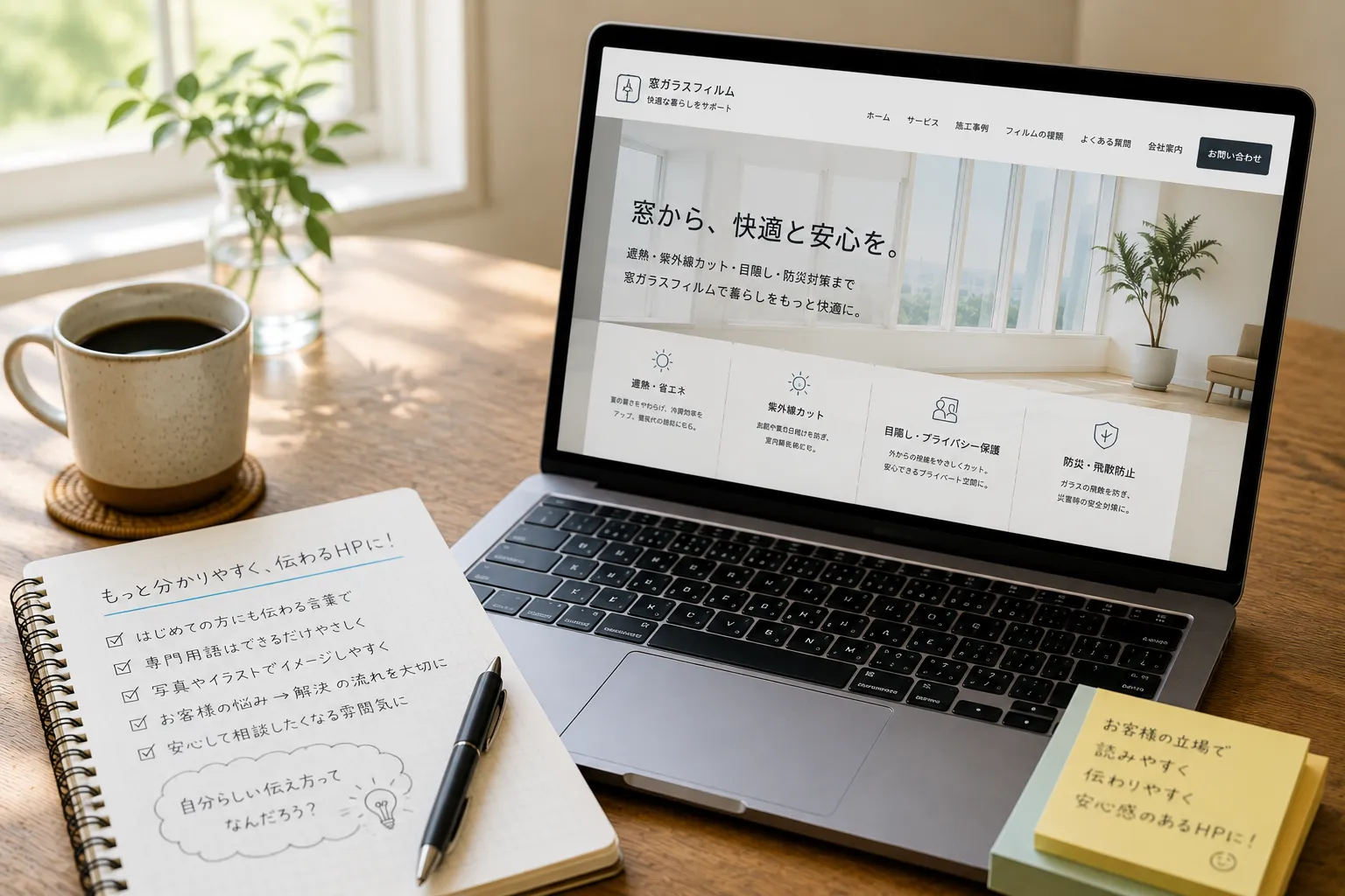 HPを作り直したら、同業者さんの凄さが見えてきました