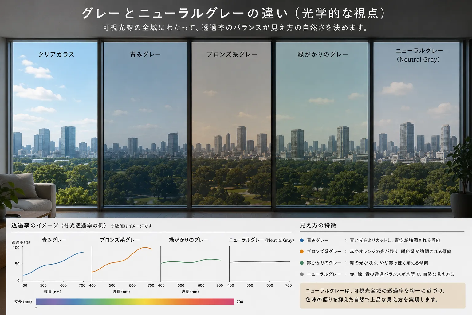 「グレー」と「ニュートラルグレー」は何が違うのか