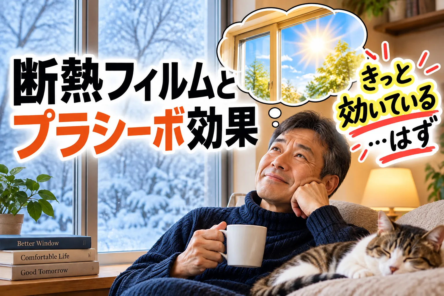 断熱フィルムは意味ない? ― プラシーボ効果と、期待できる効果の本当の話