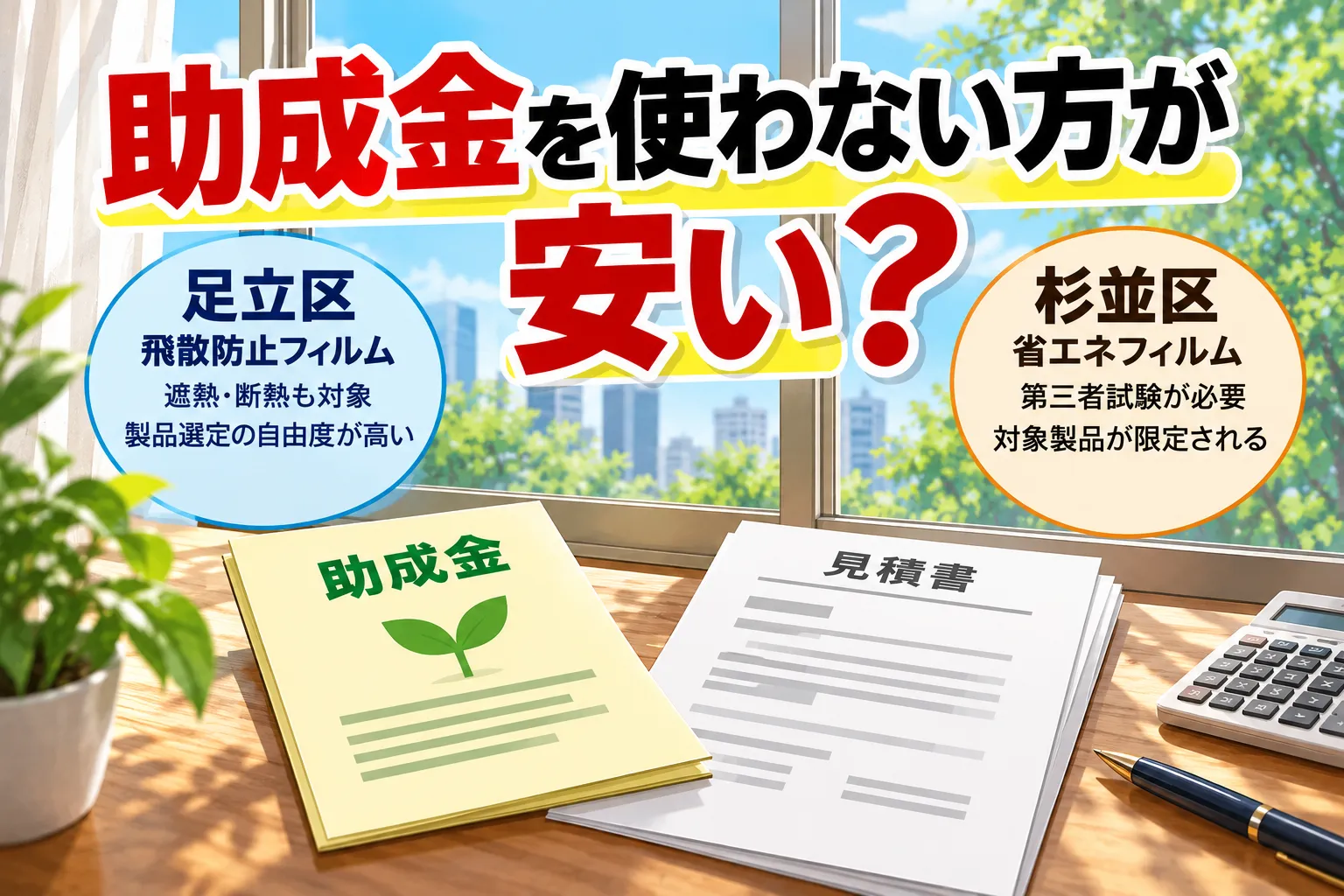 助成金を使わない方が安い？ 足立区と杉並区で見えた意外な違い
